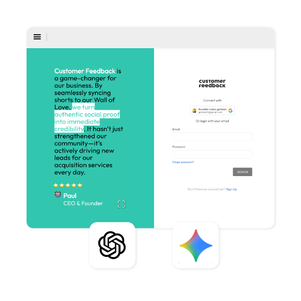 customer feedback solution